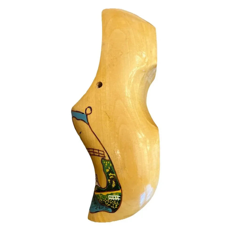 Dutch Clogs 15 Cm Wooden Figure Vintage‎ One